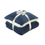 ODEJA DORMEO WARM HUG 130X190 CM IN BLAZINA MODRA