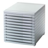 ODLOŽNI PREDAL, PREDALNIK HAN CONTUR 10 PREDALOV SIV