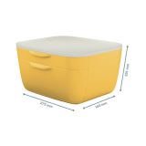 ODLOŽNI PREDAL, PREDALNIK LEITZ COSY-WOW COSY 2-DELNI ZAPRT RUMEN