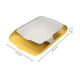 ODLOŽNI PREDAL, PREDALNIK LEITZ COSY-WOW COSY Z DODATNO POLIČKO RUMEN