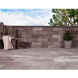 BETONSKI IZDELEK ZOBEC OGRAJA TIPO 200X450X170MM BELO-RJAVA