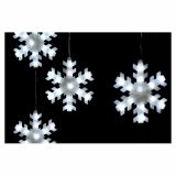 LUČKE MQ OKENSKA ZVESA 8 SNEŽINK 16 CM 90 X 100 CM