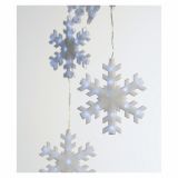 LUČKE MQ OKENSKA ZVESA 8 SNEŽINK 16 CM 90 X 100 CM