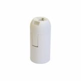 OKOV ELEKTROMATERIAL E14 GLADKI S KAPO-BELI