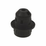 OKOV ELEKTROMATERIAL OKOV, E27 Z MATICO ČRNI LEST.