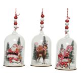 OKRASEK ZA JELKO DECORIS BOŽIČNA KUPOLA 15 CM SORT