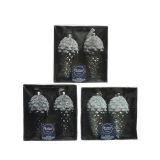 OKRASEK ZA JELKO DECORIS STORŽ MODRE/SIVE BARVE 2/1 SORT