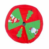 OKRASEK ZA JELKO GLOSSTYLE ODEJA ZA PODNOŽJE FI 100 CM RDEČE IN ZELENE BARVE