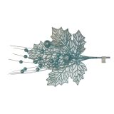 OKRASEK ZA JELKO GLOSSTYLE PIK 60 CM MODRE BARVE