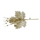 OKRASEK ZA JELKO GLOSSTYLE PIK 60 CM ZLATE BARVE