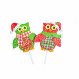 OKRASEK ZA JELKO GLOSSTYLE SOVICA NA PIKU 8.89X22.22X1.9 CM SORT.