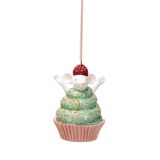 OKRASEK ZA JELKO GLOSSTYLE TORTICA Z MIŠKO SORT