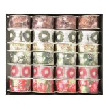 OKRASEK ZA JELKO R+W TRAK RDEČE/ZELENA BARVE. DEKO. 15-40 MM, 2-3.5 M