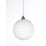 BUNKA IZ UMETNE MASE GLOSSTYLE DEKOR 8 CM BELA SORTIRANO