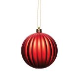 BUNKA IZ UMETNE MASE GLOSSTYLE DEKOR 8 CM RDEČA SORTIRANO