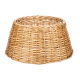JELKA OKRASNA KOŠARA ZA JELKO 57X28 CM NATUR