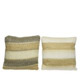 OKRASNI VZGLAVNIK DECORIS 45X45 CM, NARAVNE BARVE SORT