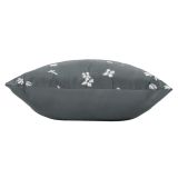 OKRASNI VZGLAVNIK DOUCEUR D'INTÉRIEUR 45X45CM ANTRACIT, ČEŠNJEV CVET