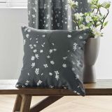 OKRASNI VZGLAVNIK DOUCEUR D'INTÉRIEUR 45X45CM ANTRACIT, ČEŠNJEV CVET