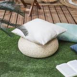 OKRASNI VZGLAVNIK HOME DECO 40X40 ODPOREN NA VODO SORT.