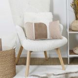 OKRASNI VZGLAVNIK HOME DECO KREM VZOREC 50X30 CM