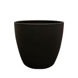 OKRASNI ZUNANJI LONEC TS ALISA MAT ČRN 25 V23 CM