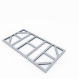 TALNI OKVIR GLOBEL 8X4 ZA HIŠKO SKILLION 84