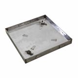 OLJNI POKROV KOŽELJ 600 X 600 INOX S POLNIM DNOM