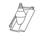 OPEČNA KRITINA BRAMAC RUBIN 13V ANTENSKI SET ČRN