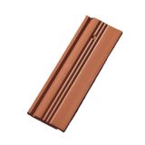 OPEČNI ZAREZNIK TONDACH ZAREZNI BOBROVEC RR 1/2 11X40 CM, NARAVNO RDEČ