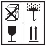 OPOZORILNI ZNAK WALTECO OZNAKA ZA EMBALAŽO