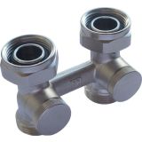 OPREMA ZA RADIATOR HERZ PRIKLJUČEK DVOJNI RAVNI ZA DVOCEVNI SISTEM G 3/4