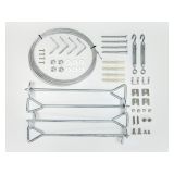 DODATNA PROTI VETRNA ZAŠČITA S SIDRANJEM PALRAM ZA RASTLINJAK