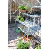 OPREMA ZA RASTLINJAK VITAVIA ALU MIZA 2 RAVNI 121X54X76CM. ALU