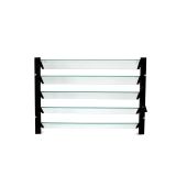 OPREMA ZA RASTLINJAK VITAVIA LAMELNO OKNO Z ESG 3MM ČRNO