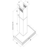 STENSKA KUHINJSKA NAPA SICCABO OPTIMA INOX 60