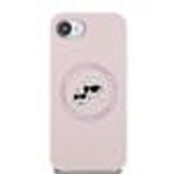 ORIGINALEN KARL LAGERFELD OVITEK MAGSAFE IPHONE 16E - KARL AND CHOUPETTE - ROZA - KLHMPSE4SKCHTCP