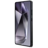 ORIGINALNI GUESS OVITEK GUHMS25LP4PWPK ZA SAMSUNG GALAXY S25 ULTRA 5G - MAGSAFE - STAMP - PU - ČRN