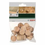 ORODJE MIZARSKO, PRIPRAVE BOSCH LESENI ČEP FI 25MM 20 KOS