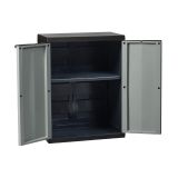 ORODNA OMARA-KRILNA VRATA PVC, 1 POLICA 65X37X85 CM