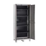 ORODNA OMARA-KRILNA VRATA PVC, 4 POLICE 78X46X182 CM