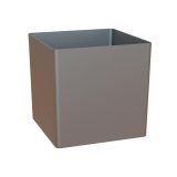 PE NOTRANJI LONEC OSLO KVADRATEN 17CM ANTRACIT