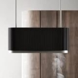 OTOČNA KUHINJSKA NAPA CIARKO DESIGN MONO W, ČRNA