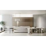 OTOČNA KUHINJSKA NAPA CIARKO DESIGN MONO W, KREMNA