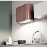 OTOČNA KUHINJSKA NAPA CIARKO DESIGN MONO W, ROŽNATO ZLATA