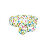 OTROŠKI BAZEN INTEX OTROŠKI SET ANANAS BAZEN, OBROČ, ŽOGA