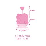 OTROŠKO SVETILO DALBER VISEČE METULJČKI