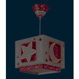 OTROŠKO SVETILO DALBER VISEČE MOONLIGHT ROZA