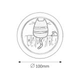 OTROŠKO SVETILO RABALUX CATHY NA PRITISK MAČKA MIŠ