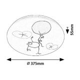 OTROŠKO SVETILO RABALUX FROGGO LED 24W IP20